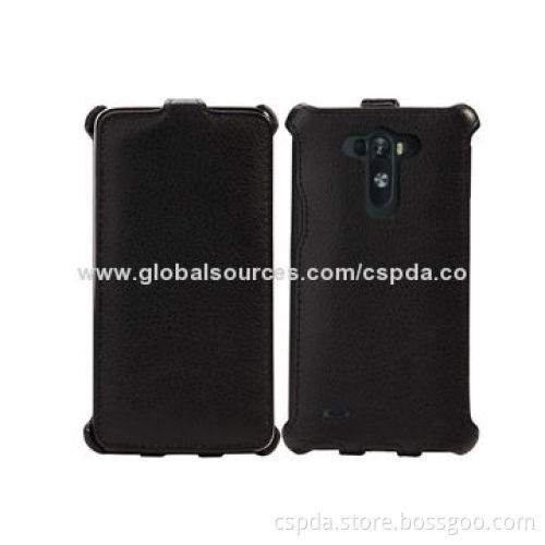 2014 New Arrival Flip PU Leather Case for LG G3, OEM and ODM Orders Available